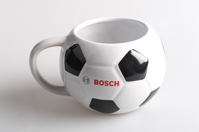 280ML lovely ball shaped porcelain mug maufacturer 