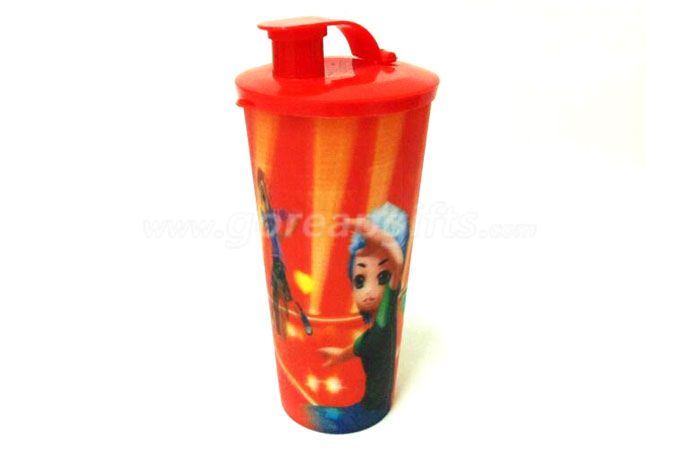 Custom Printing Promotional 3D Lenticular Hard Plastic 32OZ PP Cup