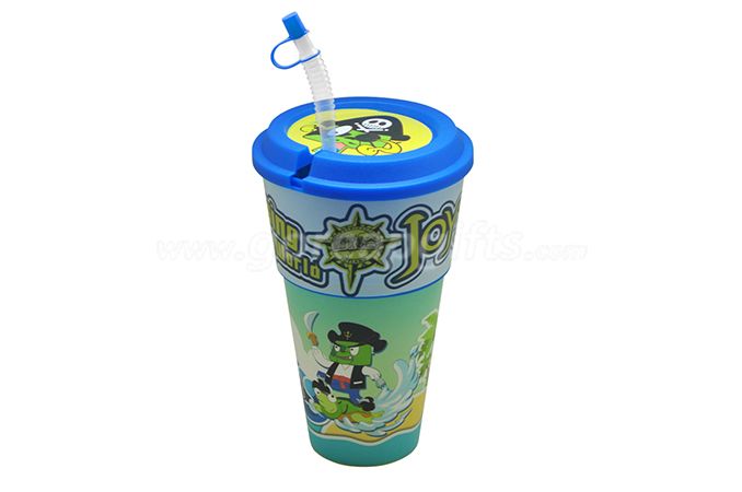 BPA free Plastic popcorn cup  drinking cold cups