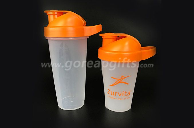 BPA freecustom logo  PP plastic  shaker  water bottl  manufacturer 