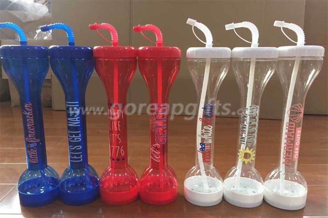 700ml Flashing light drinking beer party slush led plastic yard cup