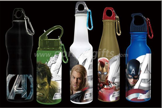 Promotional gifts color changing sports aluminum water bottle