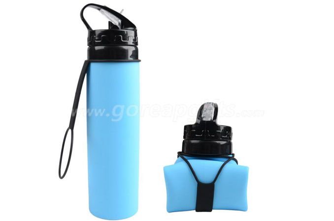 2017 Hot Sale Foldable Silicone Outdoor Sports Bottle