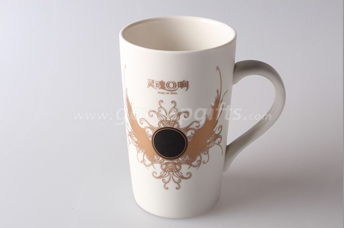New Design Wholesale Bulk White Ceramic Coffee Mug Promotional Customized Ceramic Mug