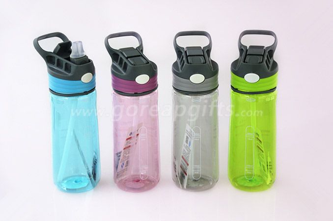 570ml Foodgrade FDA approved sports travel plastic water bottle 