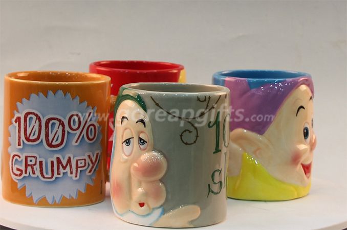 11OZ cereative  Seven  Dwarfs ceramic coffee mugs  