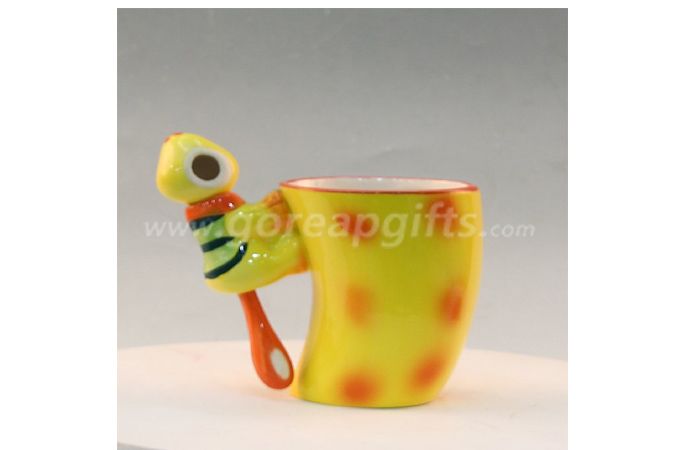 Foodgrade safe Ant design 3D ceramic mug  