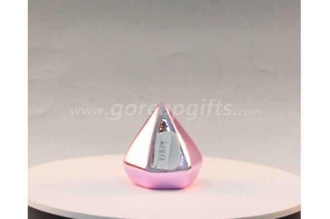 Pink diamond Ceramic Electroplating Piggy Bank