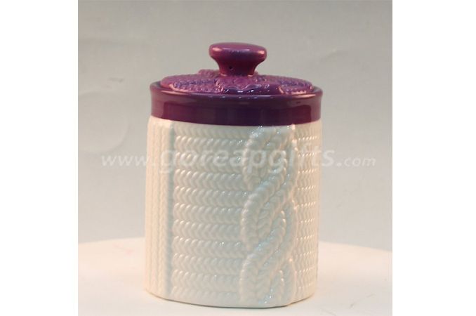 Kitchenware ceramic soup Jar with customized design  