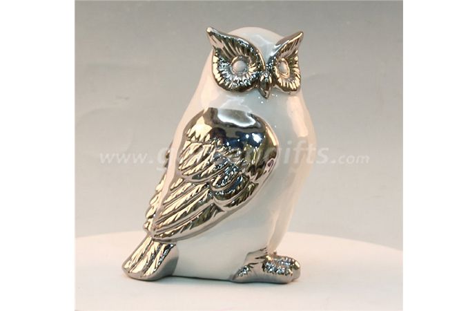 Owl home decoration ceramic ware 