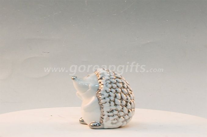 Hedgrehog home decoration ceramic ware 