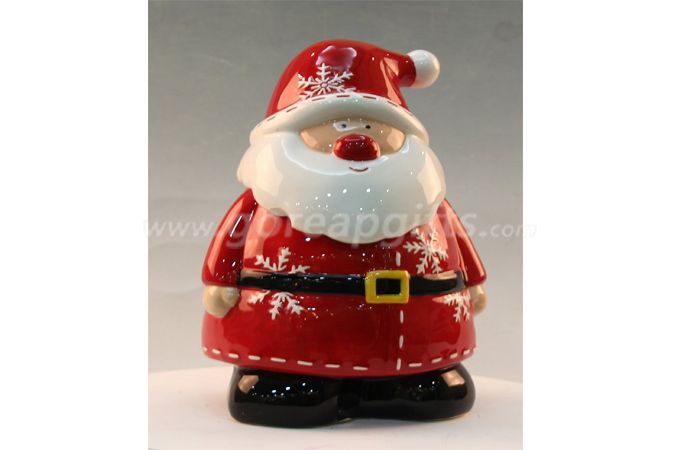 Christmas Gifts Santa Claus home deocration ceramic ware 