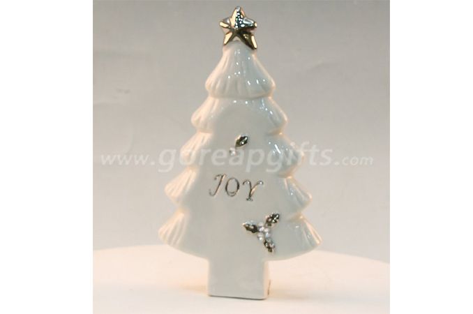 Christmas tree home decoration ceramic ware 