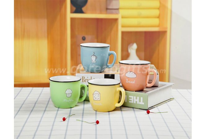 high quality promotional imitation enamel 8oz espresso mugs