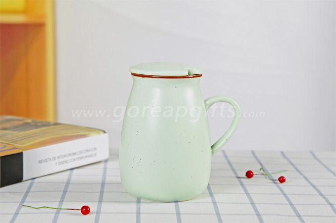  Colorful imitated Enamel yogurt  mug made of Ceramic, creative Advertising cup