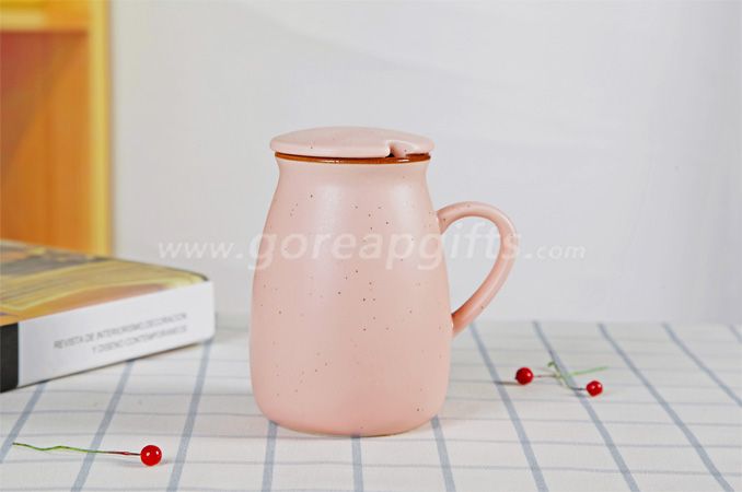 Colorful imitated Enamel yogurt  mug made of Ceramic, creative Advertising mug