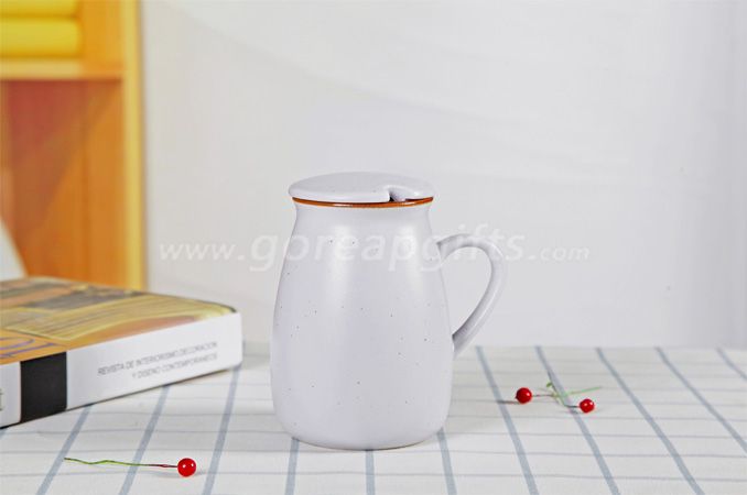 Factory Colorful imitated Enamel yogurt  mug made of Ceramic, creative Advertising mug