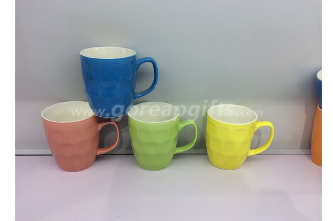 2018 New Best Fine Ceramic Embossed Coffee Mugs Porcelain Water Milk Mugs