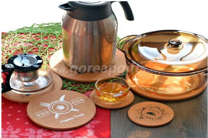 Natural Wood Souvenir Mug Coaster