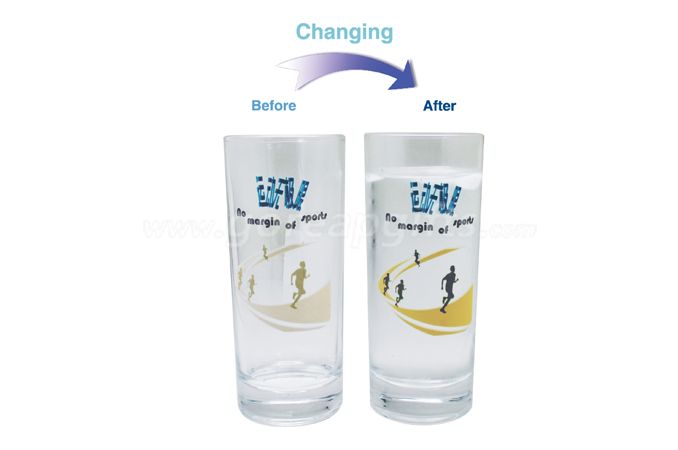 New Products Temperature Cold Color Changing Beer  Glass Cup