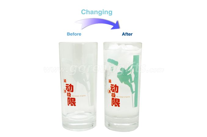 New Products Temperature Cold Color Changing Beer  Glass Cup