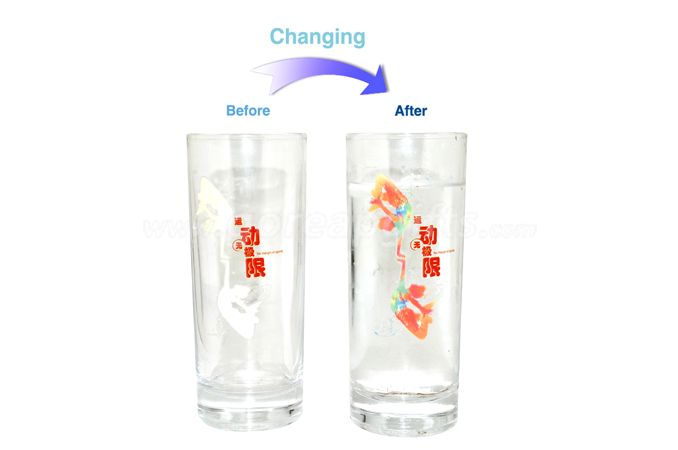 New Products Temperature Cold Color Changing Beer  Glass Cup