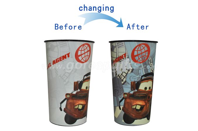 Reusable Drinking Color Changing Plastic Cup  Cups For Promo