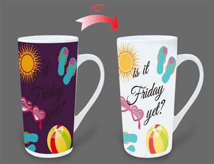 Magic color changing mugs 